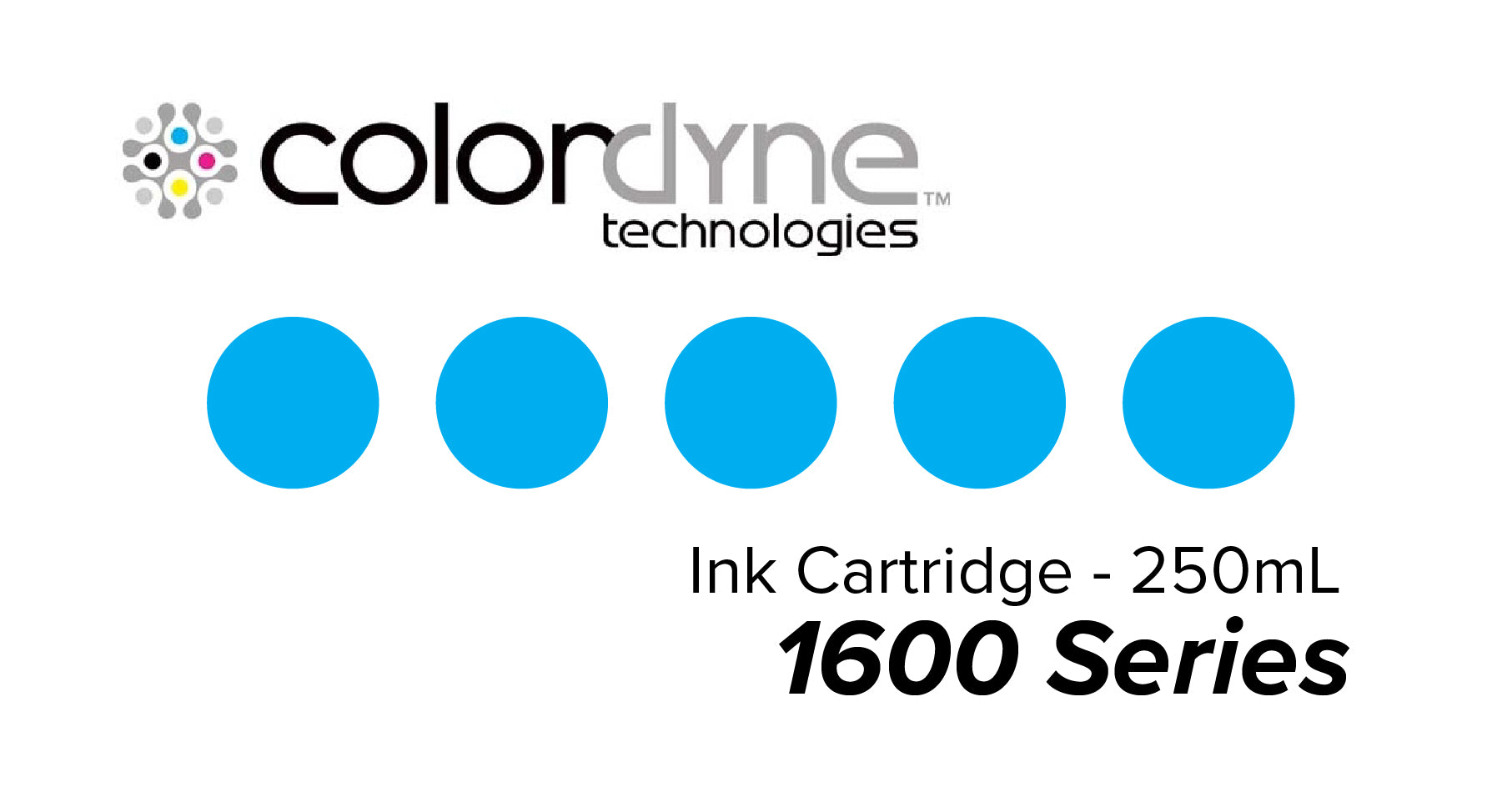 Colordyne 1600 series inks - Cyan