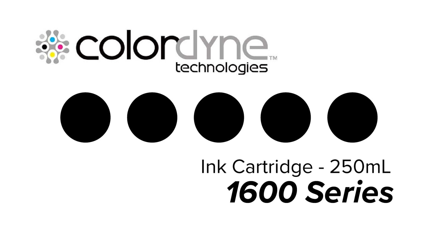 Colordyne 1600 series inks - Black