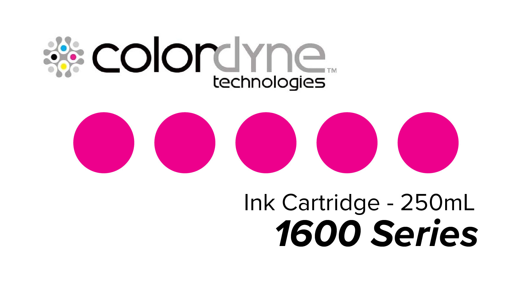 Colordyne 1600 series inks - Magenta