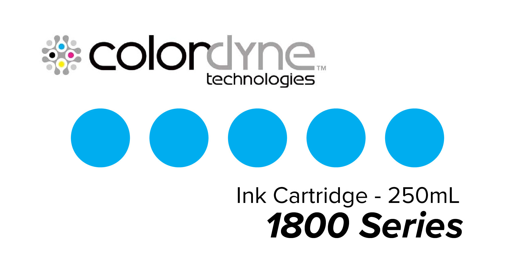 Colordyne 1800 series inks - Cyan