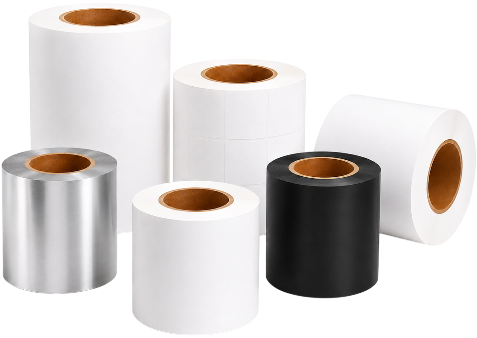 Blank Roll Labels
